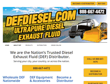 Tablet Screenshot of defdiesel.com